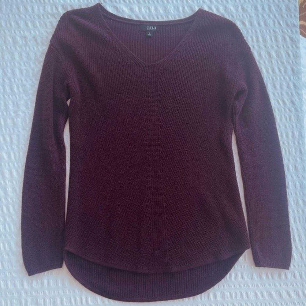 Purple a.n.a Sweater, size small